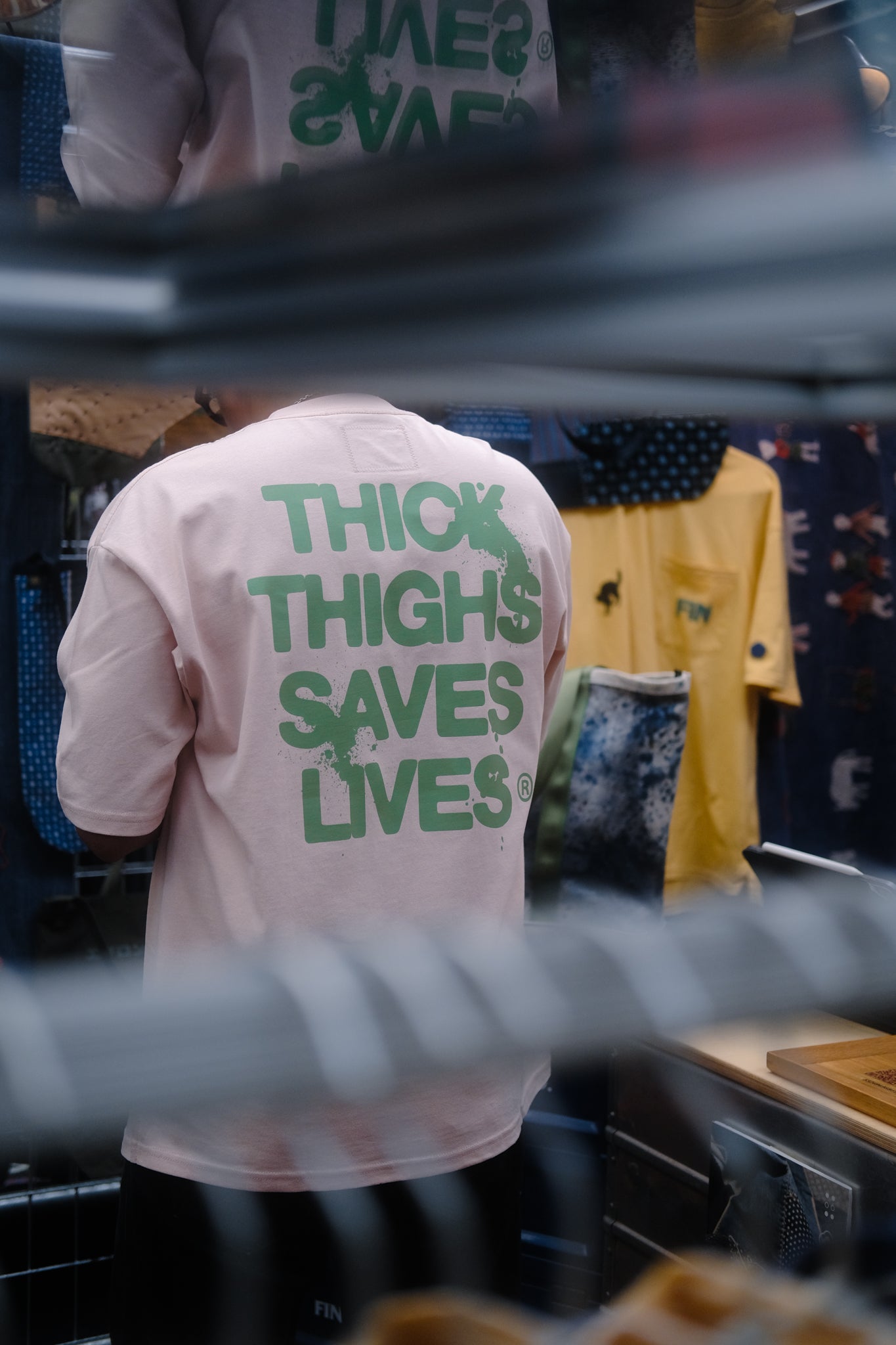 T-shirt: Thick Thighs Saves Lives