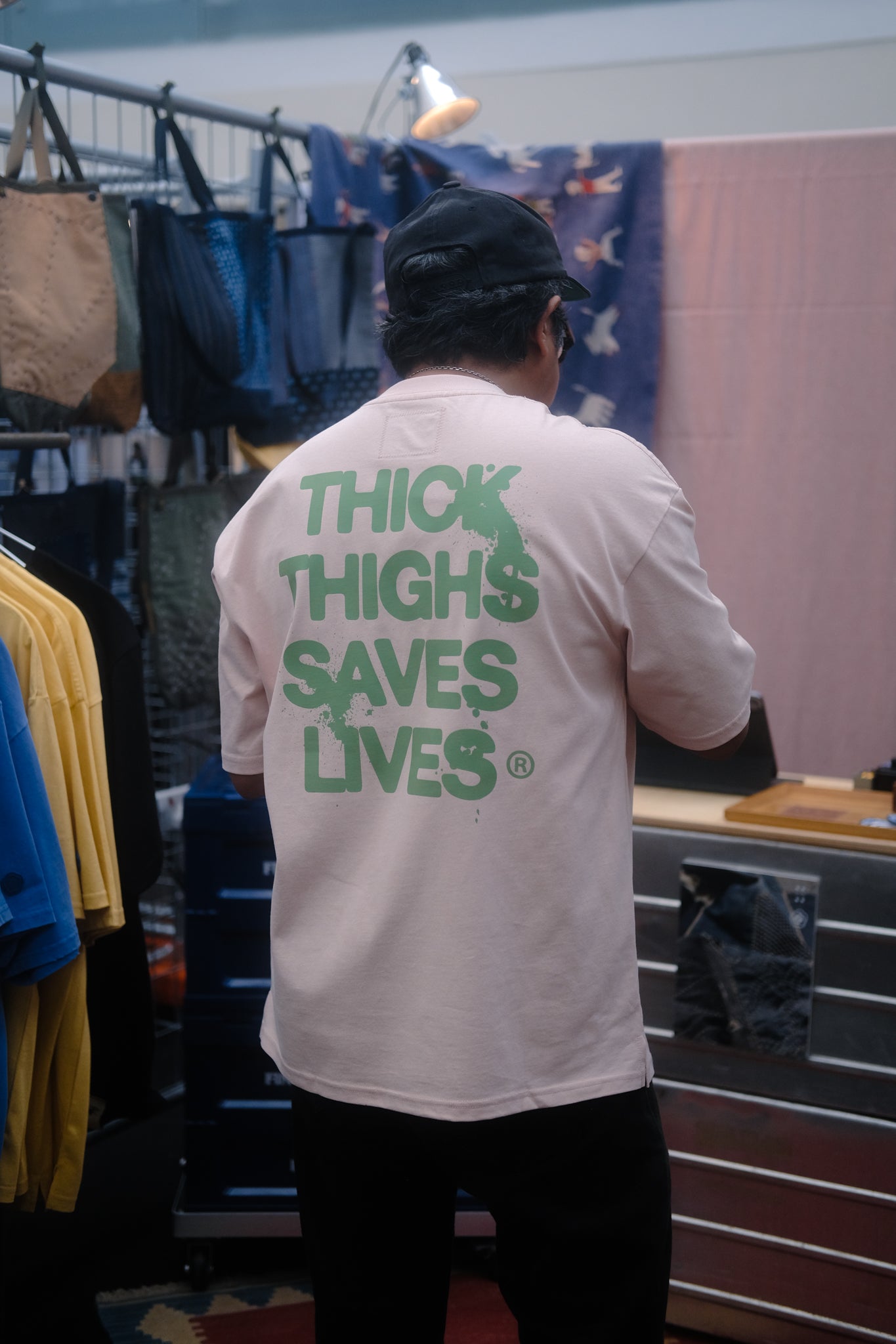 T-shirt: Thick Thighs Saves Lives