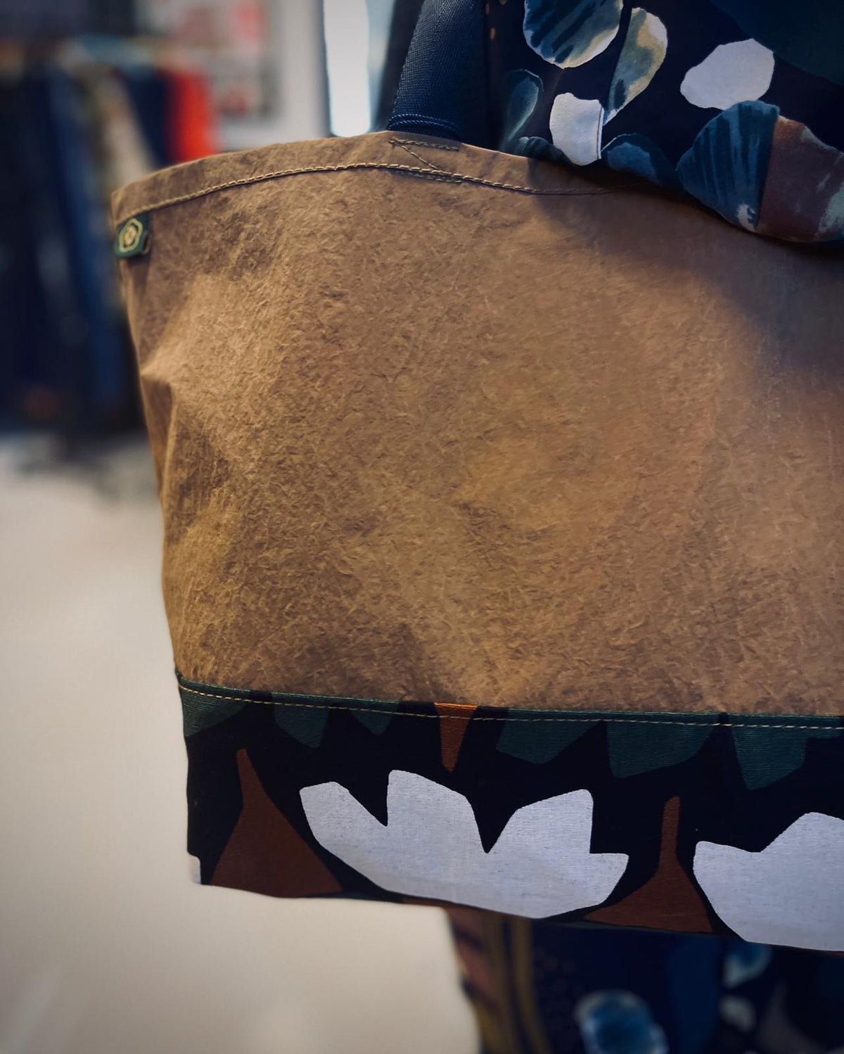 Tote: Half-Boro with Recycled Nylon