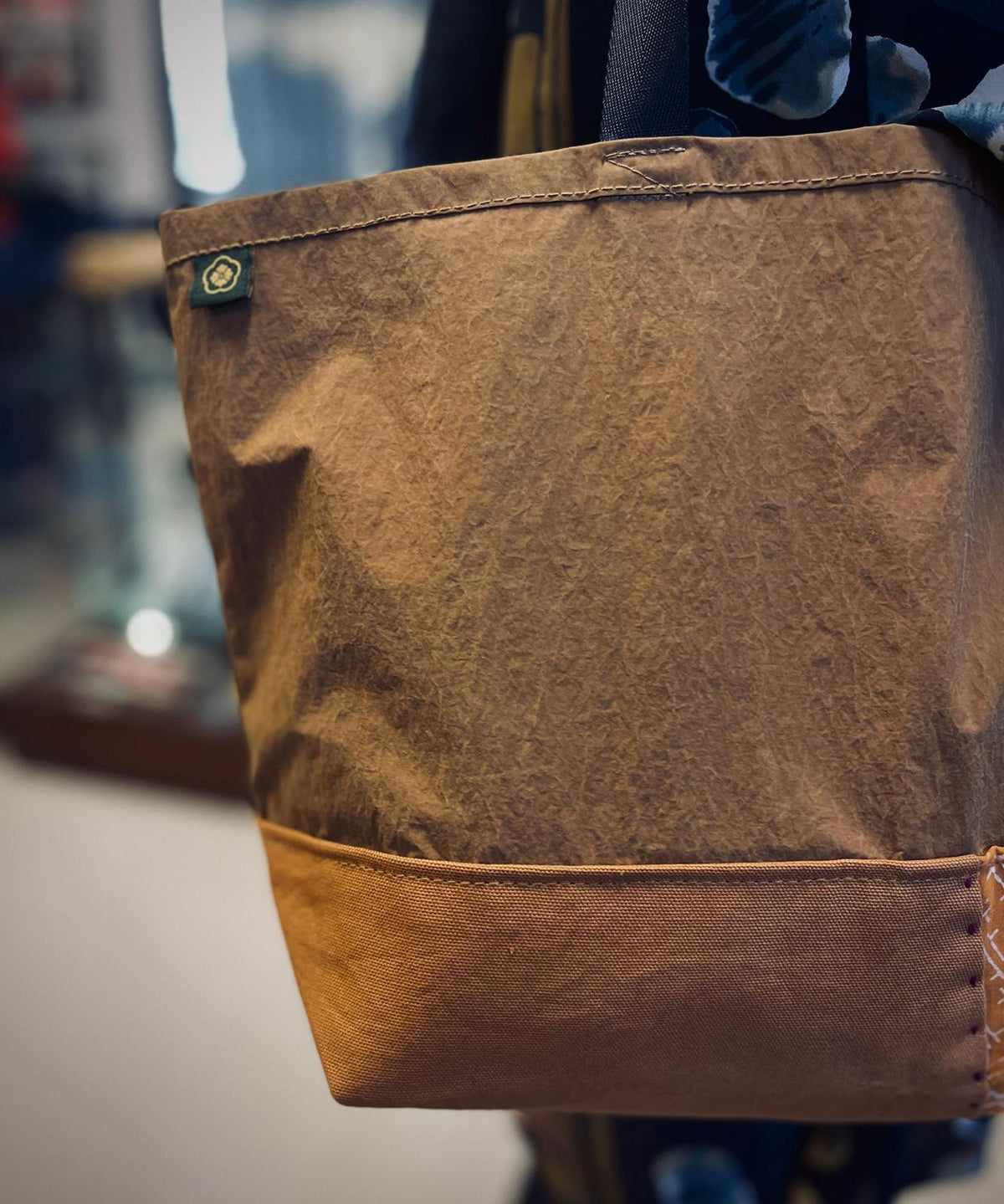 Tote: Half-Boro with Recycled Nylon